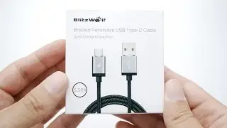 Аксессуары BlitzWolf: кабель Type-С, аккумулятор и зарядка c поддержкой QC3.0