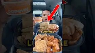 He found a loophole to get free food 🍟