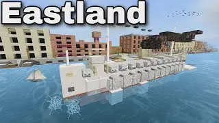 SS Eastland (Passenger Ship) | Minecraft Tutorial | 1:5 Scale