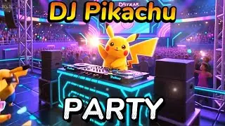 Pok&eacute;mon EDM Madness: DJ Pikachu Drops the Bass at This Rave! ⚡🎧