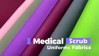 Various medical scrub uniform fabrics in BOSTON Scrub