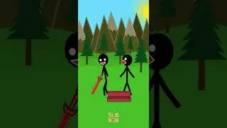 Red Sword ! 😂 💀 🗡 #shorts #animation #cartoon #dummies #art #funny