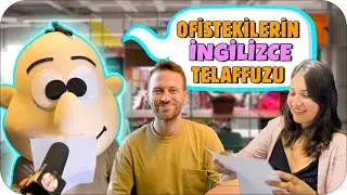 tongu&ccedil; AKADEMİ Ofisinde İngilizce Telaffuz Challenge 🤣
