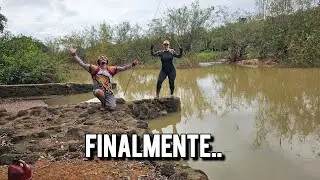 ESPERAMOS TANTO POR ESSE MOMENTO QUE NEM DA PARA ACREDITAR!! pescaria. 