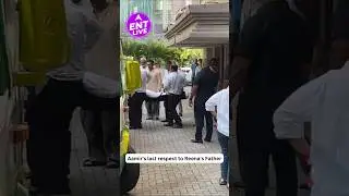 Aamir Khan paid his last respects to  Reena Dutta's Father