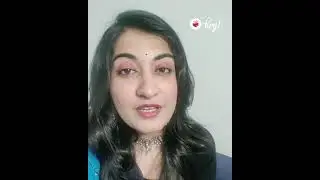 Happy Navratri message from #DenishaGhumra