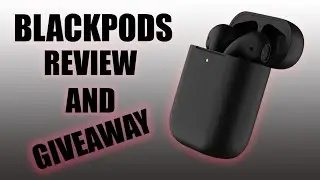 BlackPods.. Incredible Fake AirPods 2 Clones! Matte Black AirPods from PodsBay! ReView & Giveaway!!