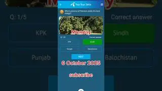 6 October 2025|my telenor app today questions|today my telenor answers|today my telenor question