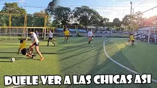 Las chicas están haciendo masacr4das a goles🥺 .