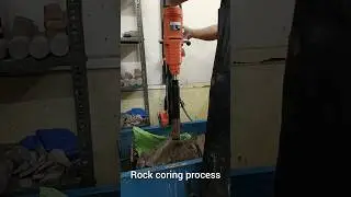 Rock sample preparation #rock #drilling #drillinggeology #rockengineering #iitguwahati