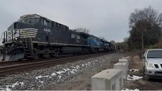 Norfolk Southern 154 at Courtenay, Seneca, SC, 1244 hrs, Tues 3 Feb 2026, 45°, 49%, 0-5, 23000 ft.￼