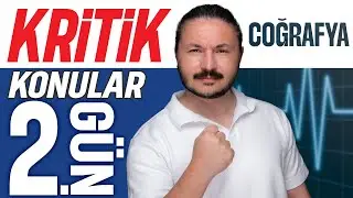TYT Coğrafya kritik konular kampı | 2026 - 2027 | 12 G&Uuml;NDE (G&Uuml;N2 B&ouml;lgeler Konu Anlatım)