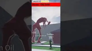 Trollge Defense: The devourer showcase (I did not make this game) #trollge #roblox