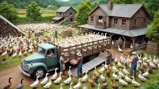 FULL VIDEO 3Days How to Transport Ducks by Truck&Effective Home Duck Farming Tips from the Farm Girl