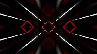 Red White Strobe Neon Rhythm Tunnel Background VJ Loops in&nbsp;4k