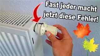 Heizen im Herbst - Vermeide jetzt unbedingt diese typischen Fehler!