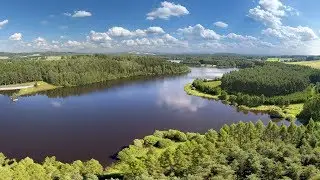 Vodní nádrž Hamry u Hlinska v Čechách, Vysočina