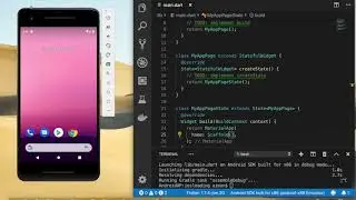 Flutter Ios loading indicator on Android