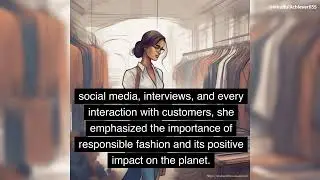 Beyond Fashion: Transforming the World with Purpose-Driven Entrepreneurship | Motivational Story