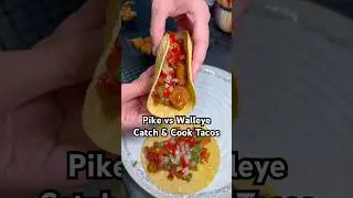 Northern Pike vs Walleye Tacos 🎣