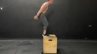 Box Jump + Step Down