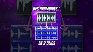 Comment faire des HARMONIES en 1 minute ! #vocal #flstudio