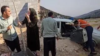 Dangerous accident at work for Qasim and Shahrbanu
