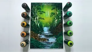 JUNGLE Spray Painting - ArteDaniel