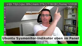 Ubuntu Upload Download Geschwindigkeit Speed Indikator - Unity Desktop [Deutsch/German] - WLBI