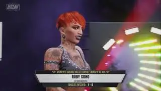 Ruby Soho Entrance with (We Riot Theme) - AEW Fight Forever