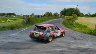 Stage 1 Crash Cavan Rally