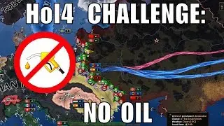 Breaking the world with NO OIL whatsoever as Germany in Hearts of Iron 4
