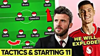 How Michael Carrick Will Setup Man Utd!
