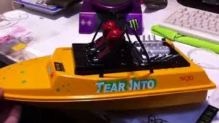 nqd jetboat conversion from brushed to brushless.