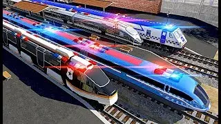 Police Train Simulator 3D: Prison Transport - Level 4