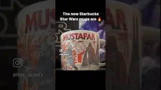 The new Starbucks &ldquo;Been There&rdquo; mugs are awesome. #StarWars #Starbucks #Jakuu #Coruscant #Mustafar