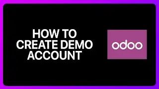 How To Create Odoo Demo Account Tutorial