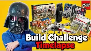 My 8-Year-Old Built ALL His Christmas LEGO in One Day!