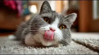 Playlist(cat purring) - Cozy Moments with a Cute Cat 🐱✨