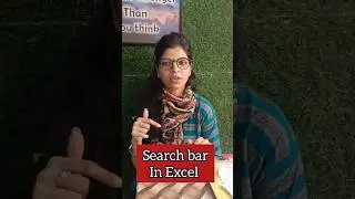 Search bar in Excel 🧾💥🧾#excel_vali #anjnicomputereducation#advanceexcelformula #excel365