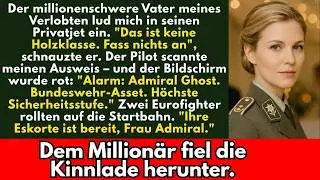 Mein reicher Schwiegervater spottete mich in seinem Privatjet – bis der Pilot sagte： „Admiral Ghost“