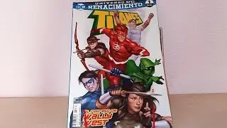 Titanes: El Regreso de Wally West, de Dan Abnett y Brett Booth