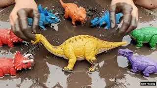 Relaxing ASMR Dinosaur Battle | Slow Toy Fighting Sounds for Sleep & Stress Relief