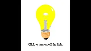 How to ON & OFF the bulb by JavaScript