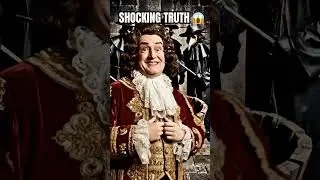 King Louis XIV bathed only TWICE?! 🤢👑 #shorts