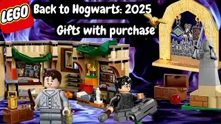 LEGO Harry Potter Back to Hogwarts 2025: Gets with Purchase #lego #hogsmeade #hogwartscastle