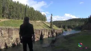 Whitehorse Wilderness City Miles Canyon Yukon Canada