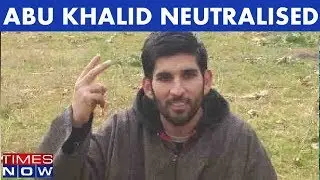 Jaish-e-Mohammed Terrorist Abu Khalid Gunned Down In Jammu and Kashmir