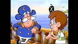 1989 Cap'n Crunch & the Whale VS pirates TV commercial