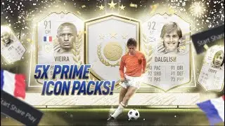 5x PRIME ICON PACKS FIFA 21 ULTIMATE TEAM